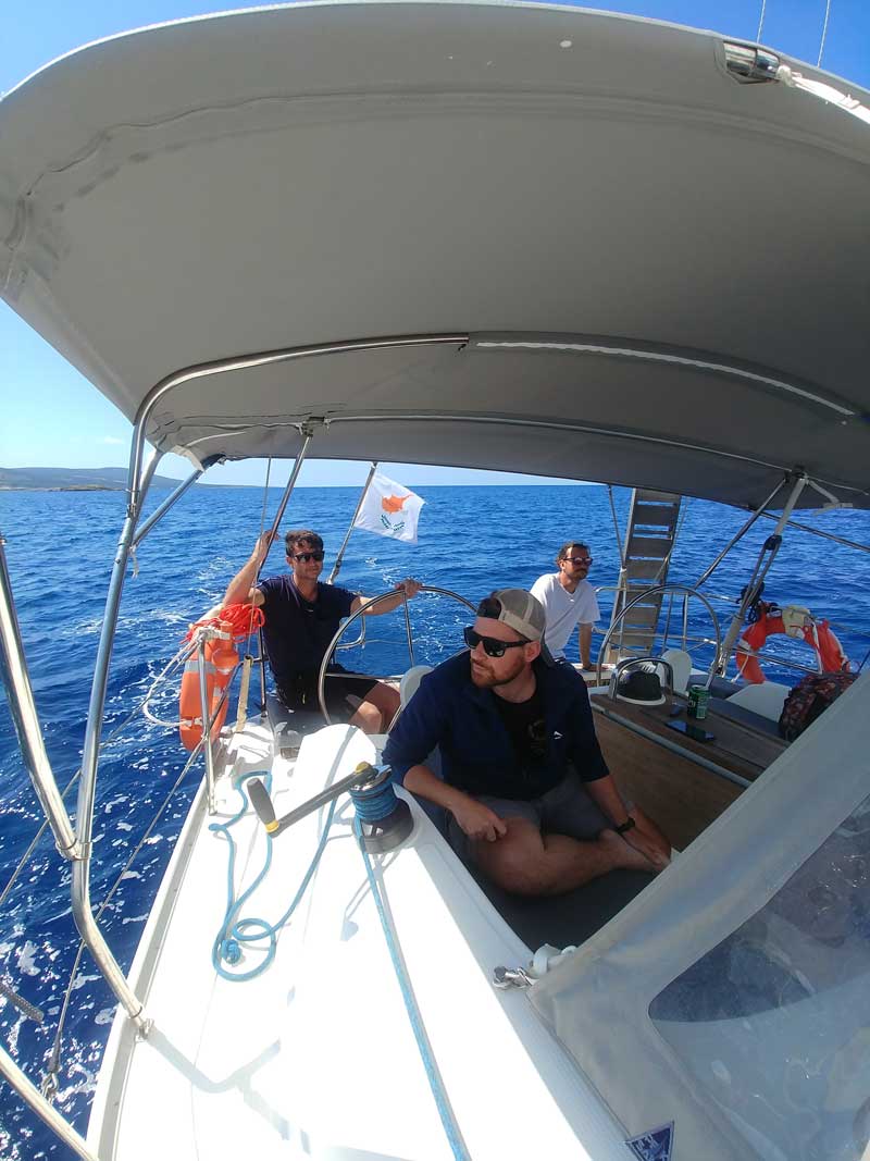 Sailing Sunny Cyprus by Latchi Sailing Charters