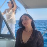 Wind - sailing in the Akamas on board Sunny Cyprus by Latchi Sailing Charters